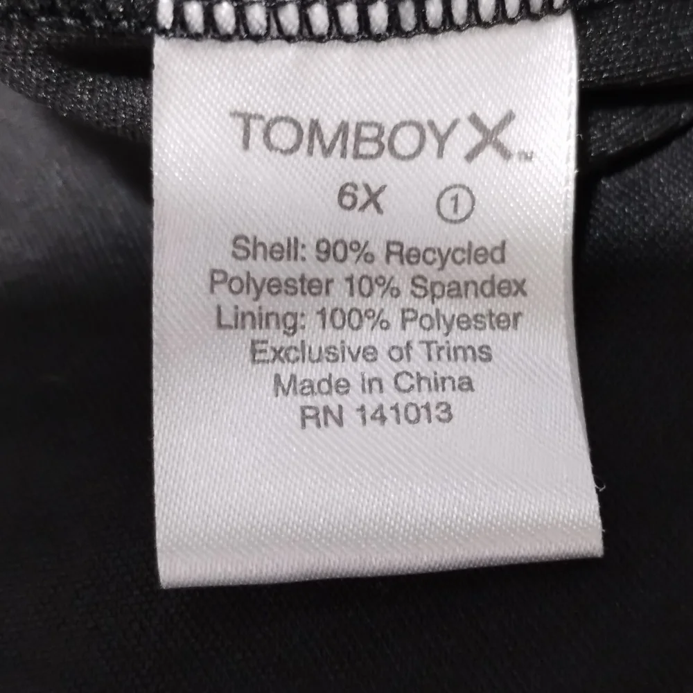 TomboyX Swim 7” Lined Board Short In Island Shade Unisex Size 6X